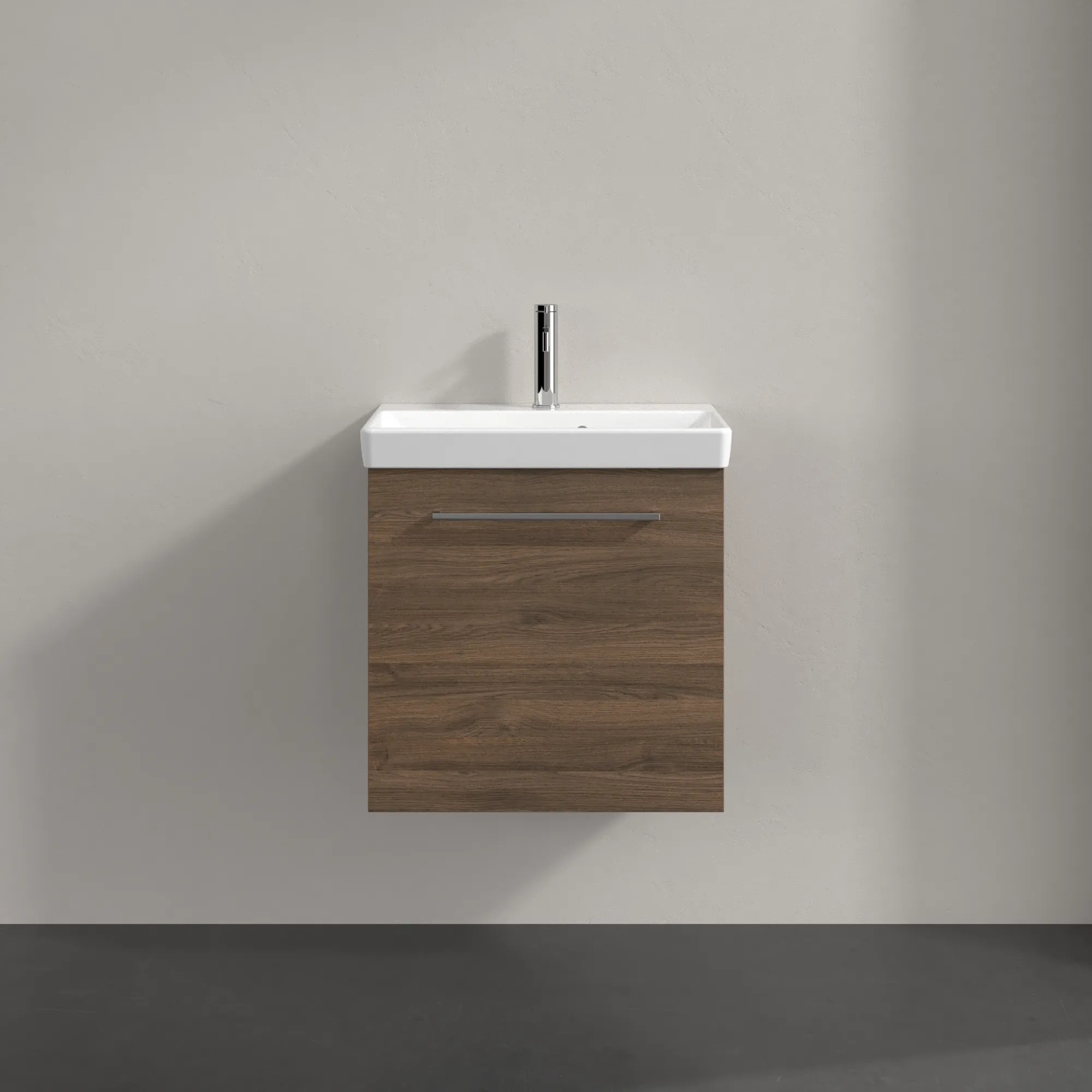Villeroy & Boch Waschbeckenunterschrank Avento Arizona Oak, 530x514x352mm, 1 Tür, SoftClosing, Wandmontage Villeroy & Boch Waschbeckenunterschrank Avento Arizona Oak, 530x514x352mm, 1 Tür, SoftClosing, Wandmontage