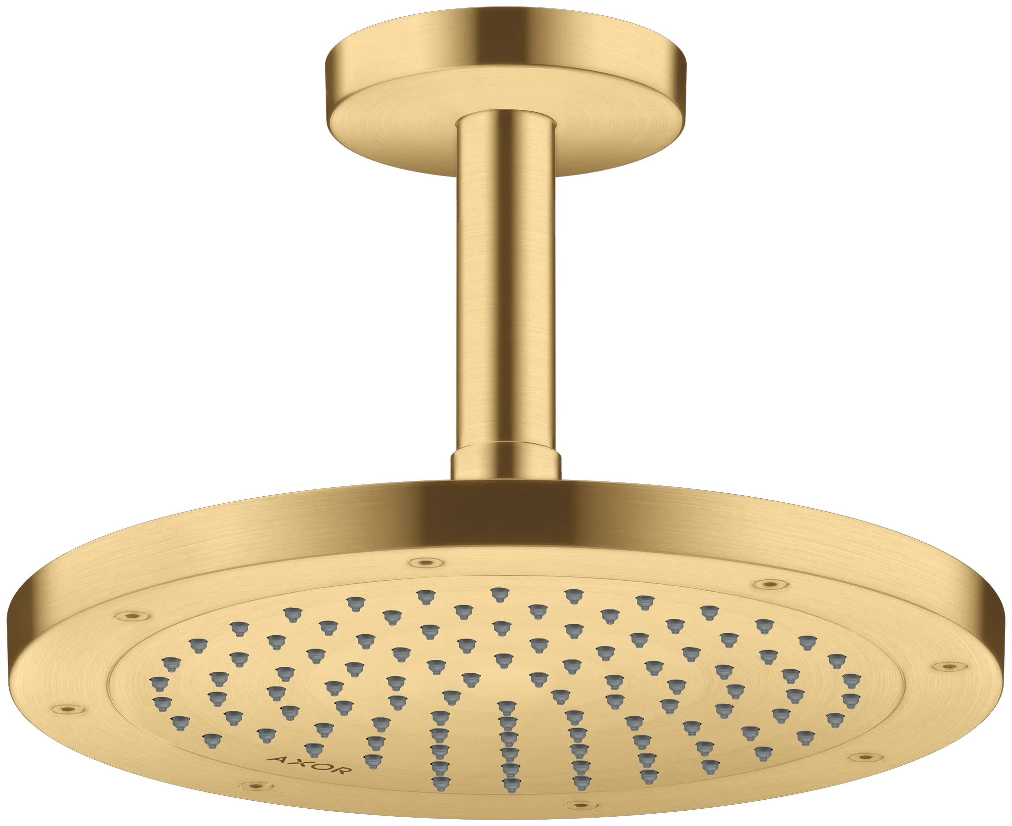 Hansgrohe AXOR ShowerSolutions Kopfbrause 245 1jet EcoSmart+ Brushed Gold Optic Hansgrohe AXOR ShowerSolutions Kopfbrause 245 1jet EcoSmart+ Brushed Gold Optic
