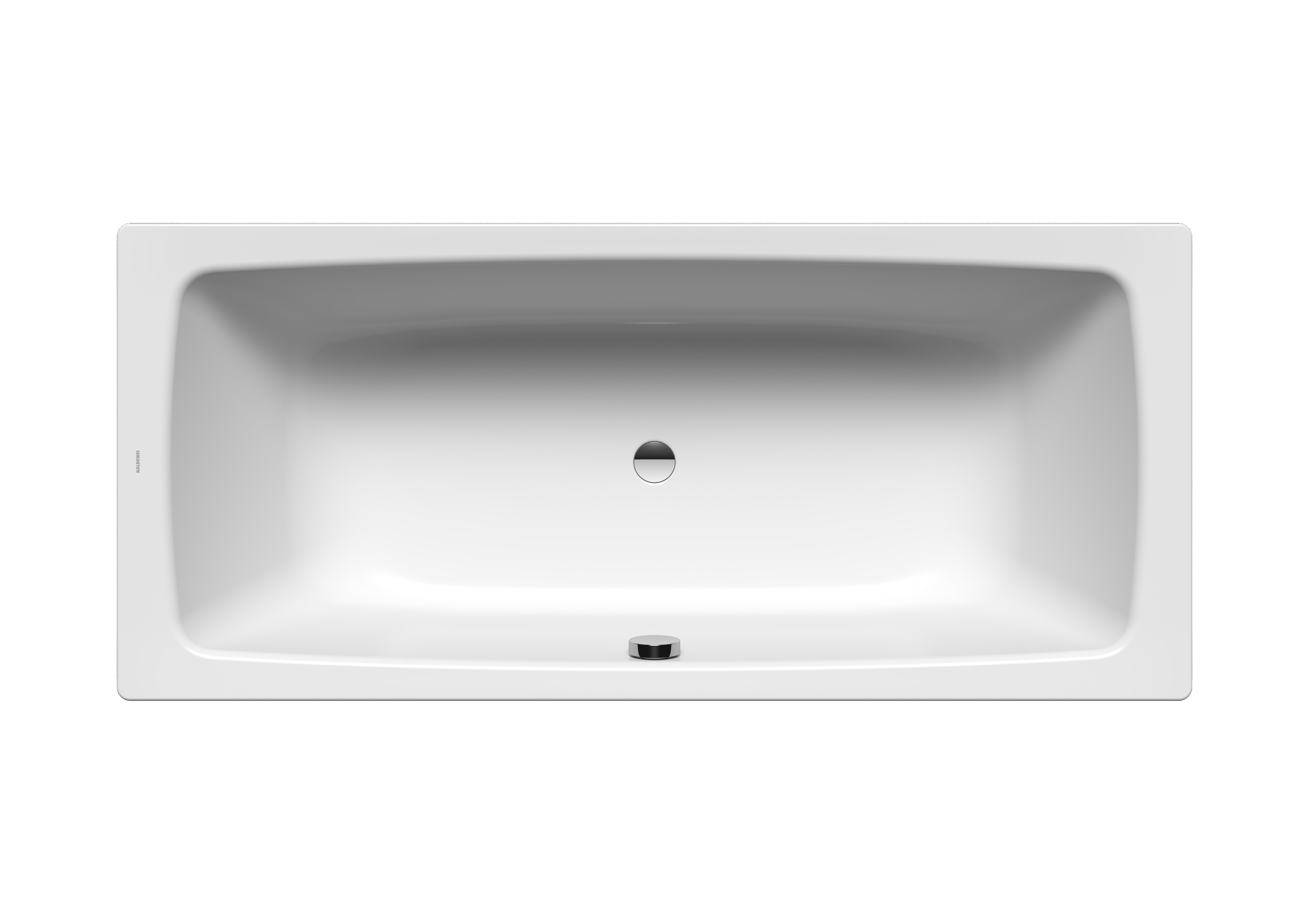 Kaldewei Badewanne „Cayono Duo“ 180 × 80 cm, ohne Grifflochbohrungen mit Wannenträger als Set