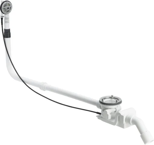 Viega 45°-Ablaufgarnitur Modell 6142.33 „Rotaplex“ in DN40 / 50 Kunststoff weiß 24,6 cm Viega 45°-Ablaufgarnitur Modell 6142.33 „Rotaplex“ in DN40 / 50 Kunststoff weiß 24,6 cm