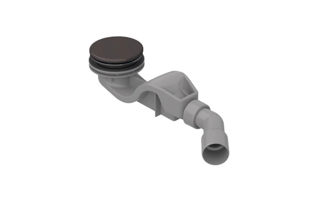 Bette Ablaufgarnitur BetteSolid 50 smoke Antirutsch Pro - seitlich, 0,6 l/s, Ab- und Überlauf, Duschwanne/Duschfläche, 415x120x68 mm, Kunststoff glasierter Titan-Stahl Bette Ablaufgarnitur BetteSolid 50 smoke Antirutsch Pro - seitlich, 0,6 l/s, Ab- und Überlauf, Duschwanne/Duschfläche, 415x120x68 mm, Kunststoff glasierter Titan-Stahl