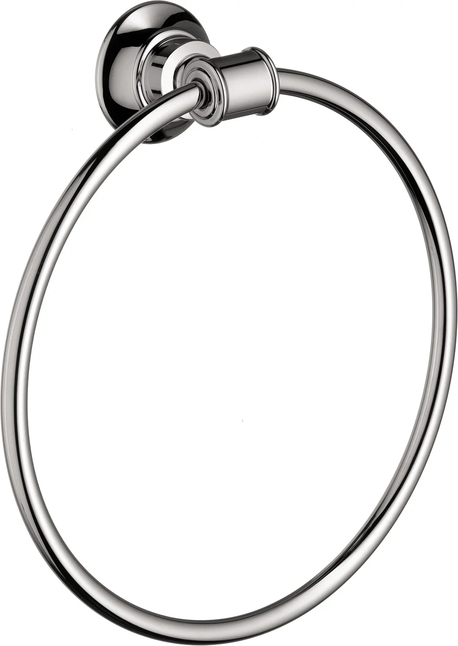 Hansgrohe AXOR Montreux Handtuchring chrom, schwenkbar, Wandmontage mit verdeckter Befestigung, Bohrabstand 35 mm, Bohrloch Ø 6 mm Hansgrohe AXOR Montreux Handtuchring chrom, schwenkbar, Wandmontage mit verdeckter Befestigung, Bohrabstand 35 mm, Bohrloch Ø 6 mm