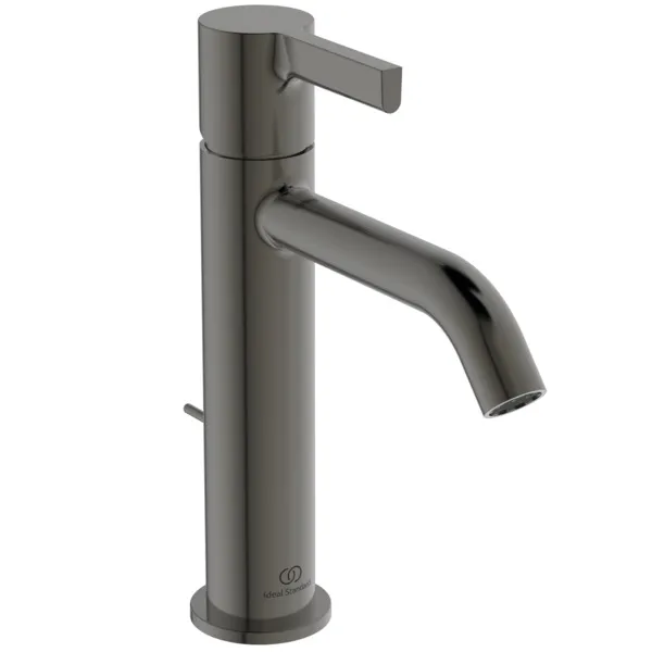 Ideal Standard Waschischarmatur Joy Grande Ausladung 135mm mit Ablaufgarnitur Magnetic Grey Ideal Standard Waschischarmatur Joy Grande Ausladung 135mm mit Ablaufgarnitur Magnetic Grey