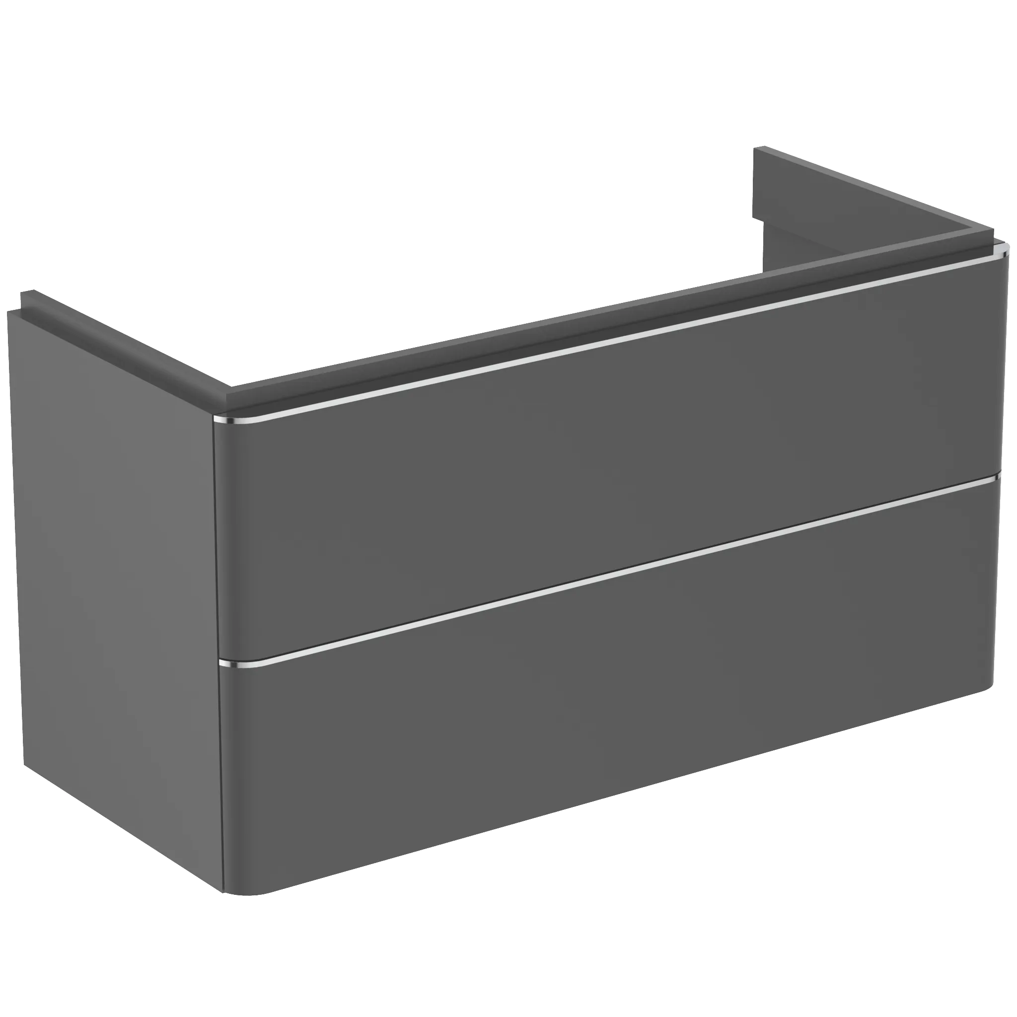 Ideal Standard Adapto Auszugsfront für Waschtischunterschrank, Anthrazit matt lackiert, 970 mm Ideal Standard Adapto Auszugsfront für Waschtischunterschrank, Anthrazit matt lackiert, 970 mm