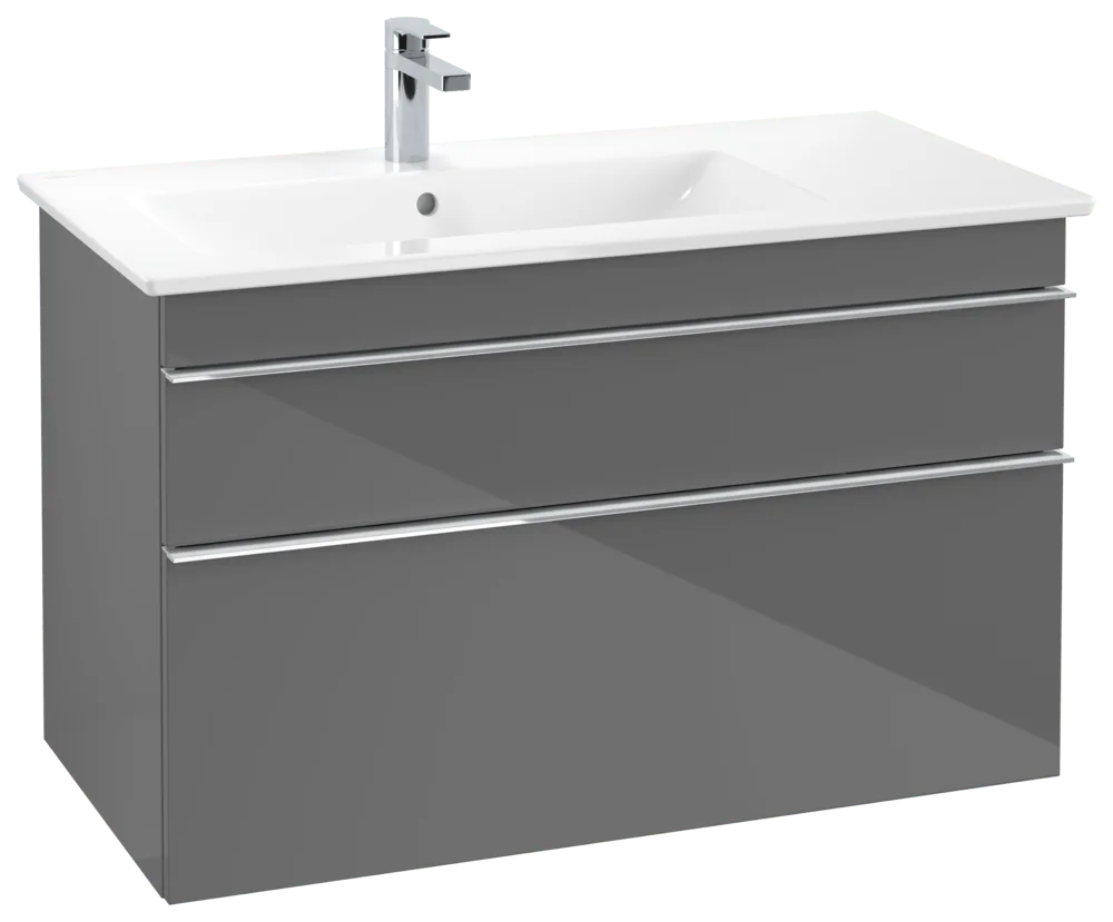 Villeroy & Boch Venticello Waschbeckenunterschrank A92701, Glossy Grey, 953x590x502mm Villeroy & Boch Venticello Waschbeckenunterschrank A92701, Glossy Grey, 953x590x502mm