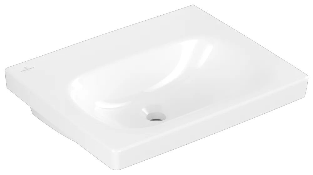 Waschbecken Skyla 5A5158, 445 x 550 mm, Rechteck, ohne Überlauf, Weiß Alpin Becken: mittig / Farbe: Weiß Alpin / Größe: 55 × 44,5 cm / Hahnlochbohrung: ohne Hahnlochbohrung / Hahnlochposition: ohne / Oberflächenveredelung: ohne Oberflächenveredelung / Überlauf: ohne Überlauf