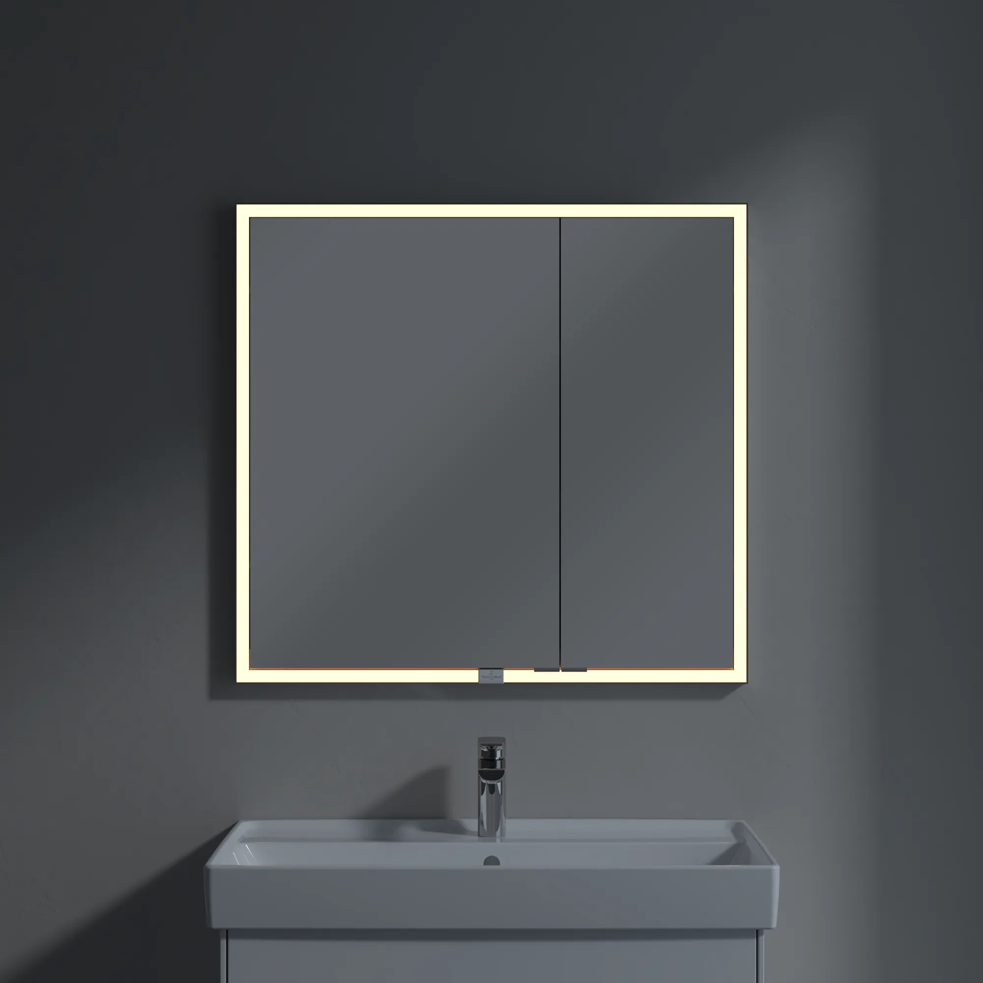 Villeroy & Boch Einbau-Spiegelschrank „My View Now“ 800 × 750 × 168 mm in White Matt Villeroy & Boch Einbau-Spiegelschrank „My View Now“ 800 × 750 × 168 mm in White Matt