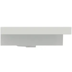 Waschbecken „Extra“ 81 × 51 × 15 cm, Hahnlochposition mittig in Weiß Waschbecken „Extra“ 81 × 51 × 15 cm, Hahnlochposition mittig in Weiß