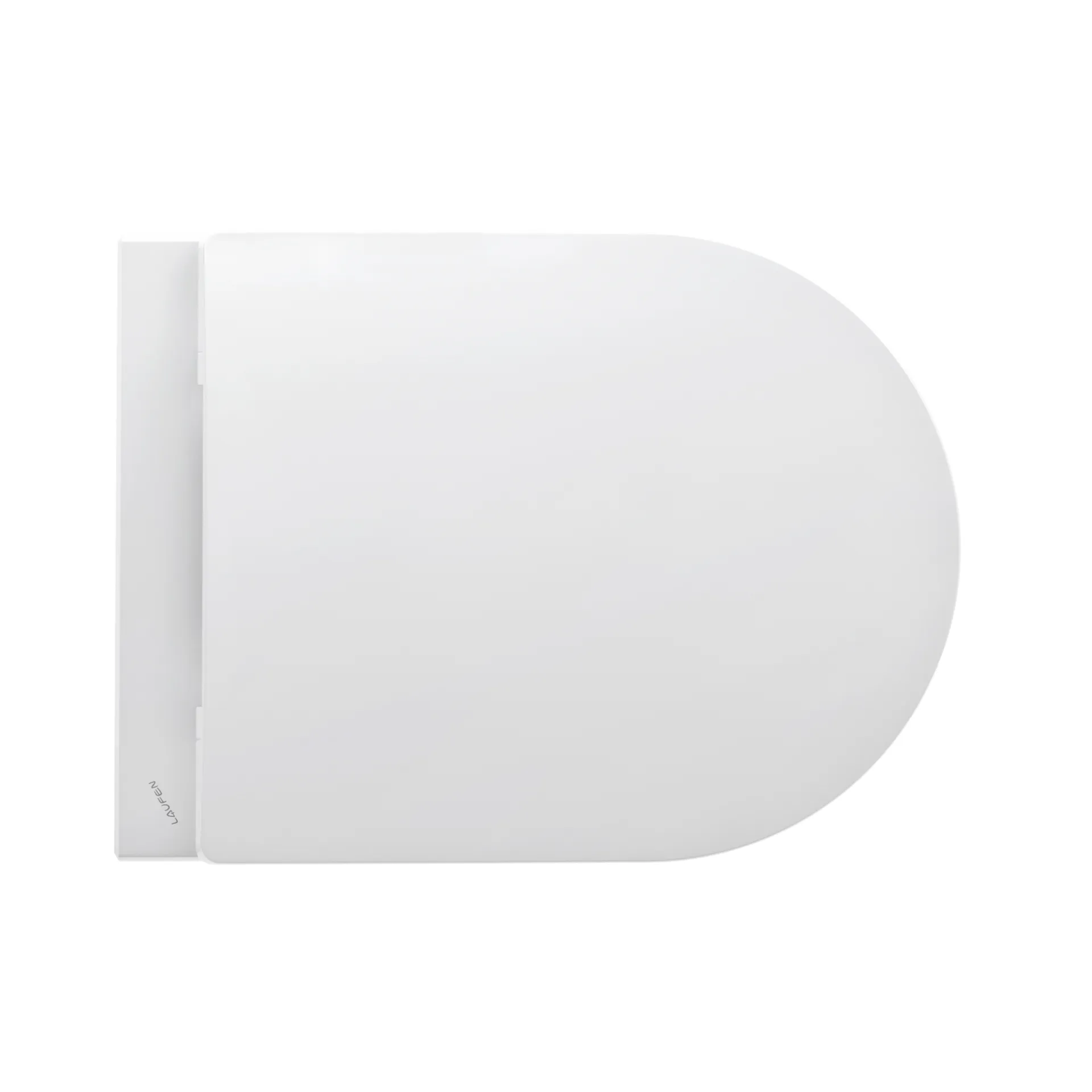 Tiefspül-WC wandhängend+Sitz PRO Pack 490x360 spülrandlos Ausführung kurz (kompakt) verdeckte Befestigung, weiß, bestehend aus H8209650000001 Wand-WC und H8989660000001 WC-Sitz SLIM mit Absenkautomatik