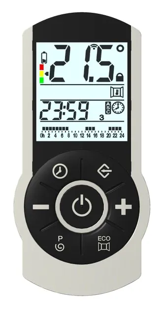 IR Fernbedienung Trend, für Heizstab mit Raumregelung Trend D IR Fernbedienung Trend, für Heizstab mit Raumregelung Trend D