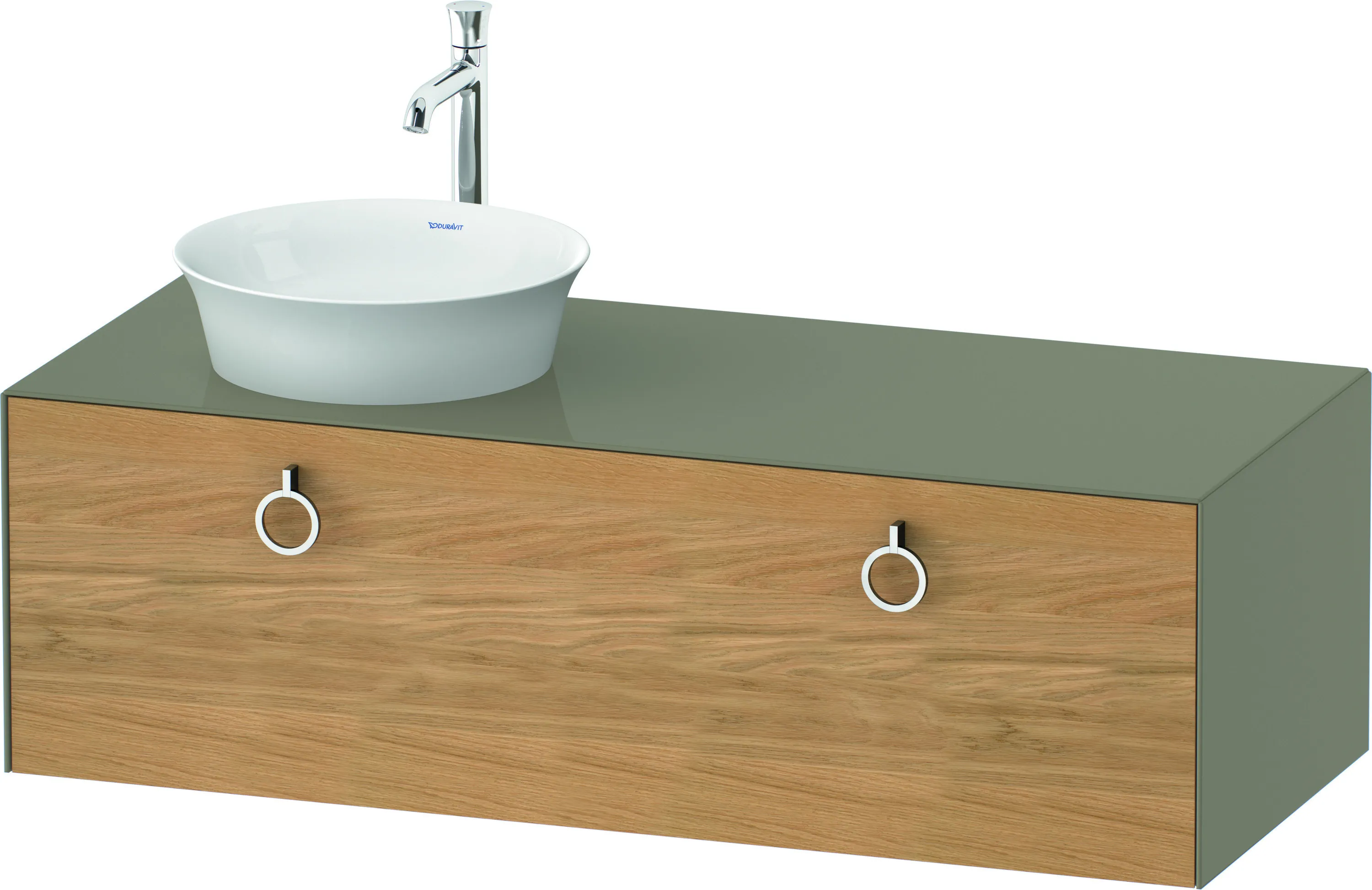 Duravit Waschtischunterschrank „White Tulip“, mit Beleuchtung