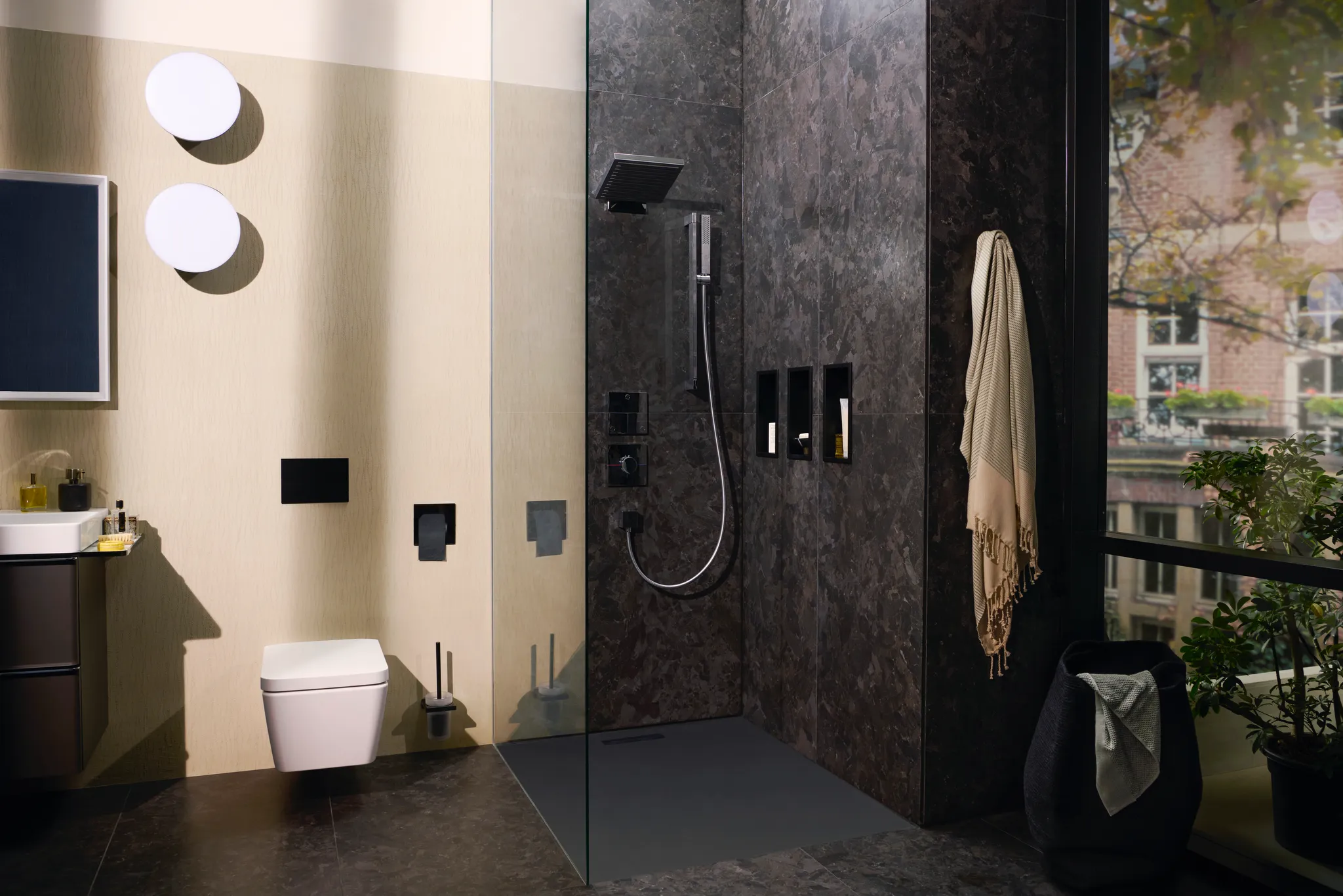 EluPura Q Wand WC Set 540 ohne Spülrand mit WC Sitz mit SoftClose and QuickRelease, SmartClean Weiß EluPura Q Wand WC Set 540 ohne Spülrand mit WC Sitz mit SoftClose and QuickRelease, SmartClean Weiß