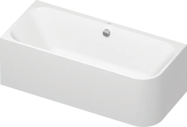 Duravit Badewanne „Happy D.2“ vorwand rechteck 1800 × 800 mm, links in Weiß Duravit Badewanne „Happy D.2“ vorwand rechteck 1800 × 800 mm, links in Weiß