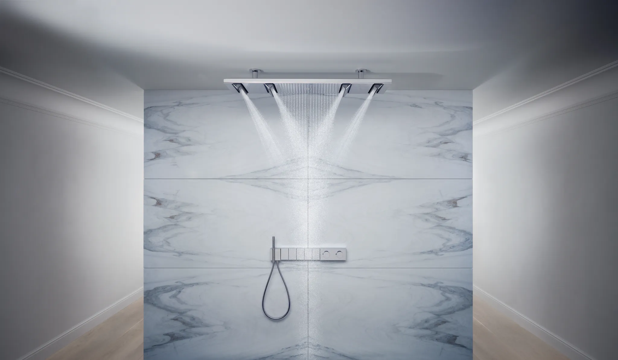 Kopfbrause 1200 4jet Axor ShowerHeaven chrom ohne Licht Kopfbrause 1200 4jet Axor ShowerHeaven chrom ohne Licht