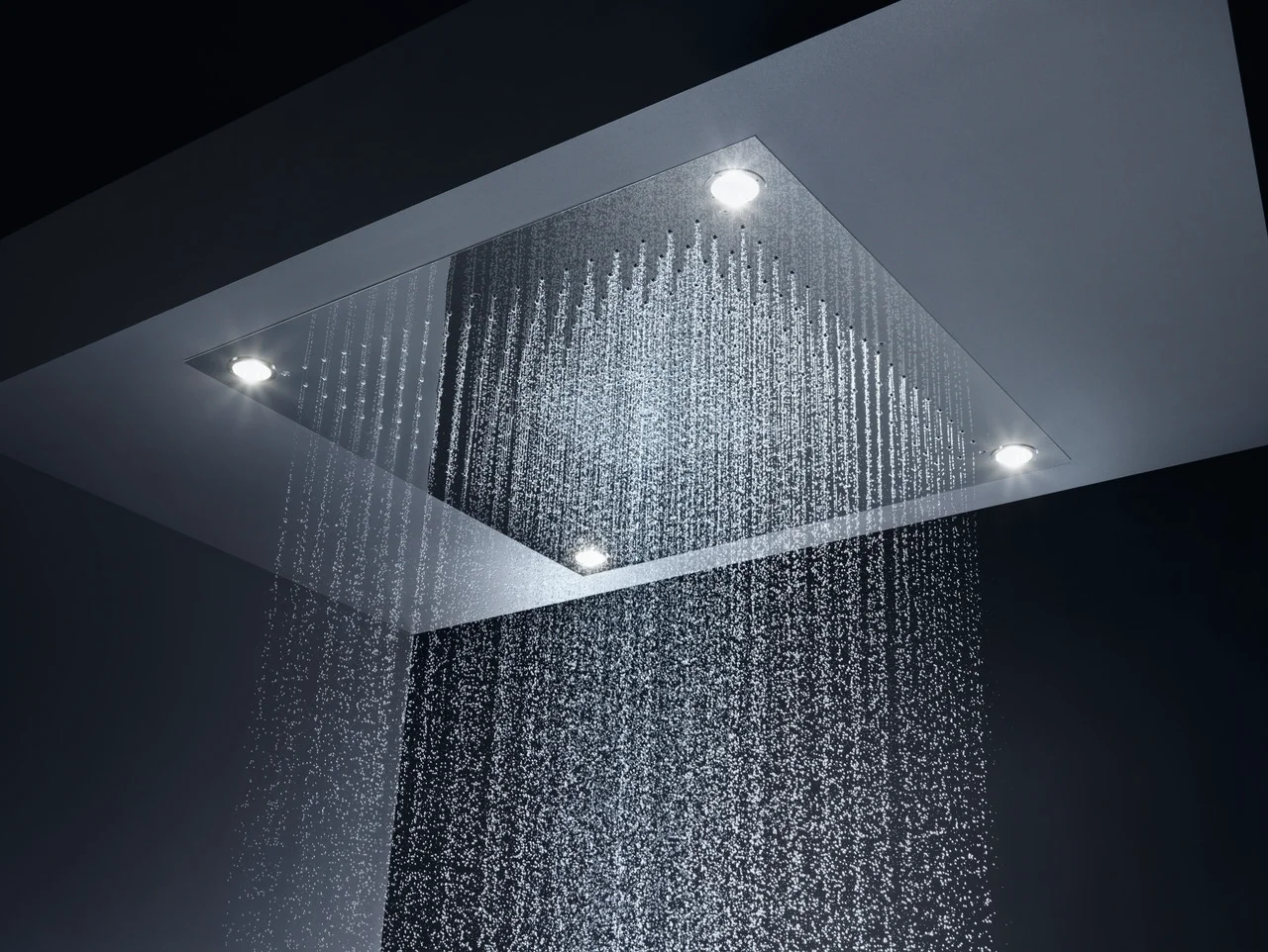 Hansgrohe AXOR Citterio E 3-Loch Waschtischarmatur chrom, Ausladung 220 mm, Kreuzgriff, Laminarstrahl, max. Durchfluss 5 l/min