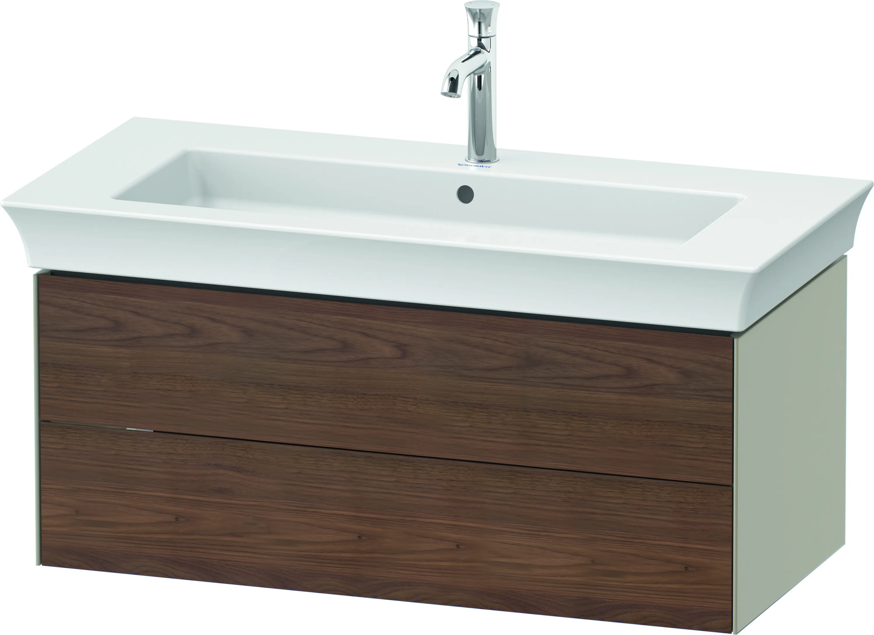 Duravit Waschtischunterschrank „White Tulip“, mit Beleuchtung