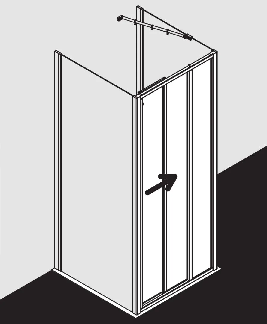 Kermi Duschdesign IBIZA 2000 ST3, 1750x750mm, Silber Mattglanz Kermi Duschdesign IBIZA 2000 ST3, 1750x750mm, Silber Mattglanz