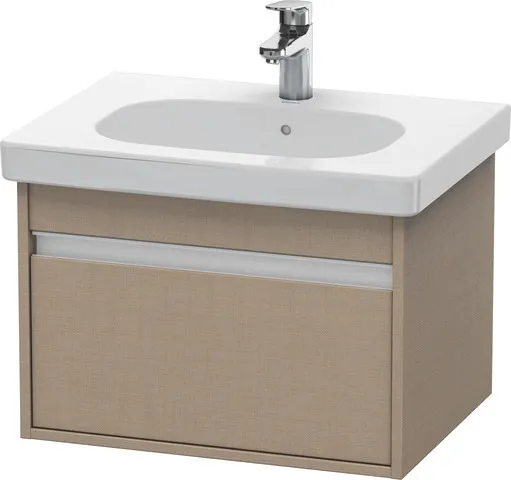 Duravit Waschtischunterschrank wandhängend „Ketho“ 60 × 41 × 45,5 cm Leinen