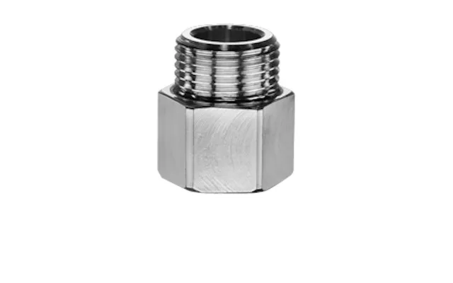 Durchflussbegrenzer für Eckventile DN 10, Durchfluss druckunabhängig, max.: 4 l/min, DN 10 G 3/8 IG, DN 10 G 3/8 AG, chrom
