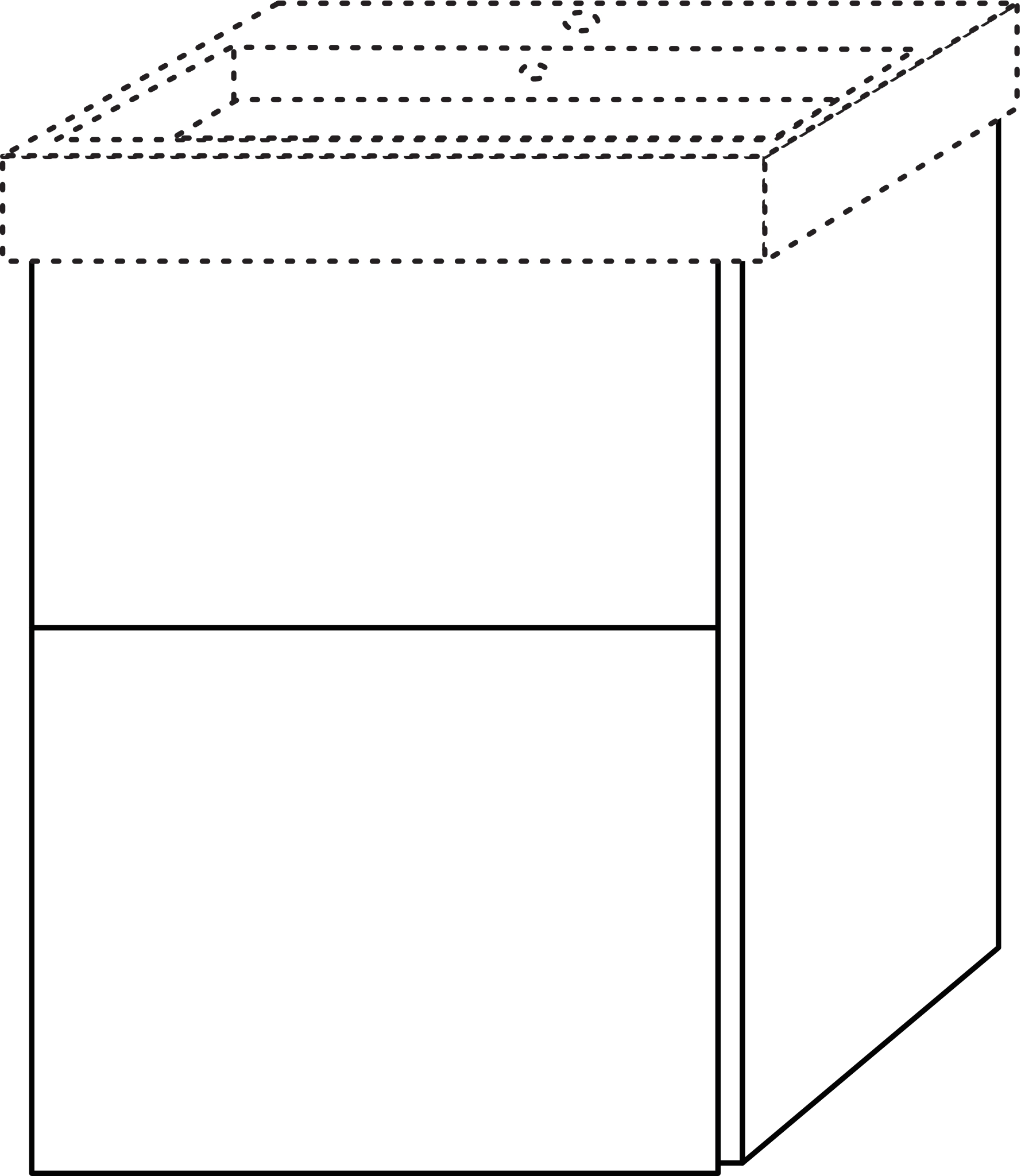 Sanipa Waschtischunterschrank „3way“ 500 × 588 × 357 mm in Anthrazit (matt), mit Hahnlochbohrung Sanipa Waschtischunterschrank „3way“ 500 × 588 × 357 mm in Anthrazit (matt), mit Hahnlochbohrung