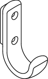 HEWI Handtuchhaken „Serie 477“ HEWI Handtuchhaken „Serie 477“