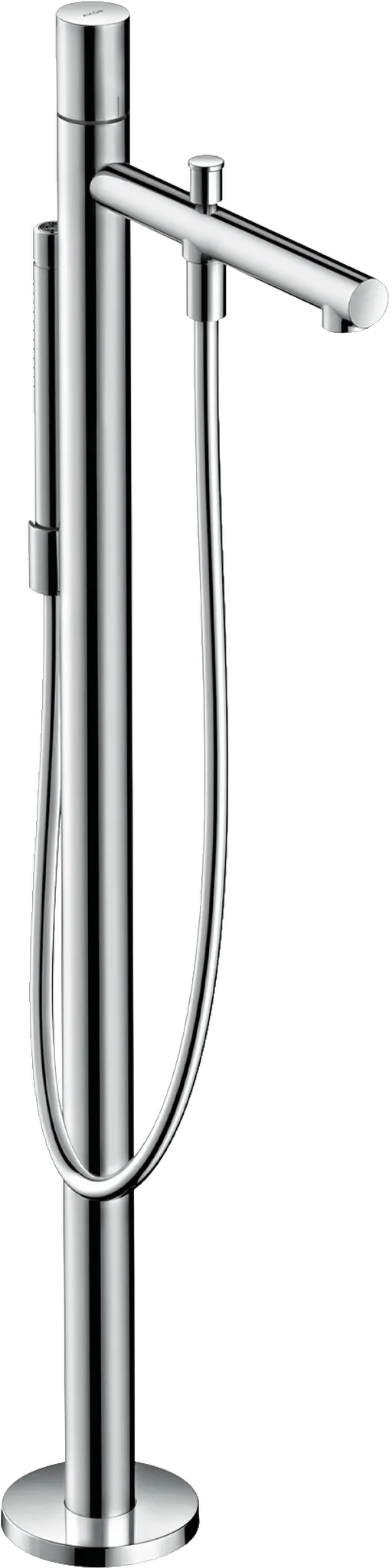 Hansgrohe AXOR Uno Einhebel-Wannenmischer bodenstehend mit Zerogriff, Chrom Hansgrohe AXOR Uno Einhebel-Wannenmischer bodenstehend mit Zerogriff, Chrom