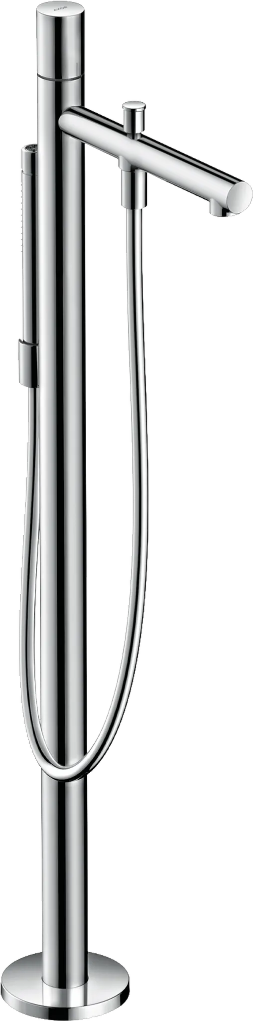 Hansgrohe AXOR Uno Einhebel-Wannenmischer bodenstehend mit Zerogriff, Chrom Hansgrohe AXOR Uno Einhebel-Wannenmischer bodenstehend mit Zerogriff, Chrom