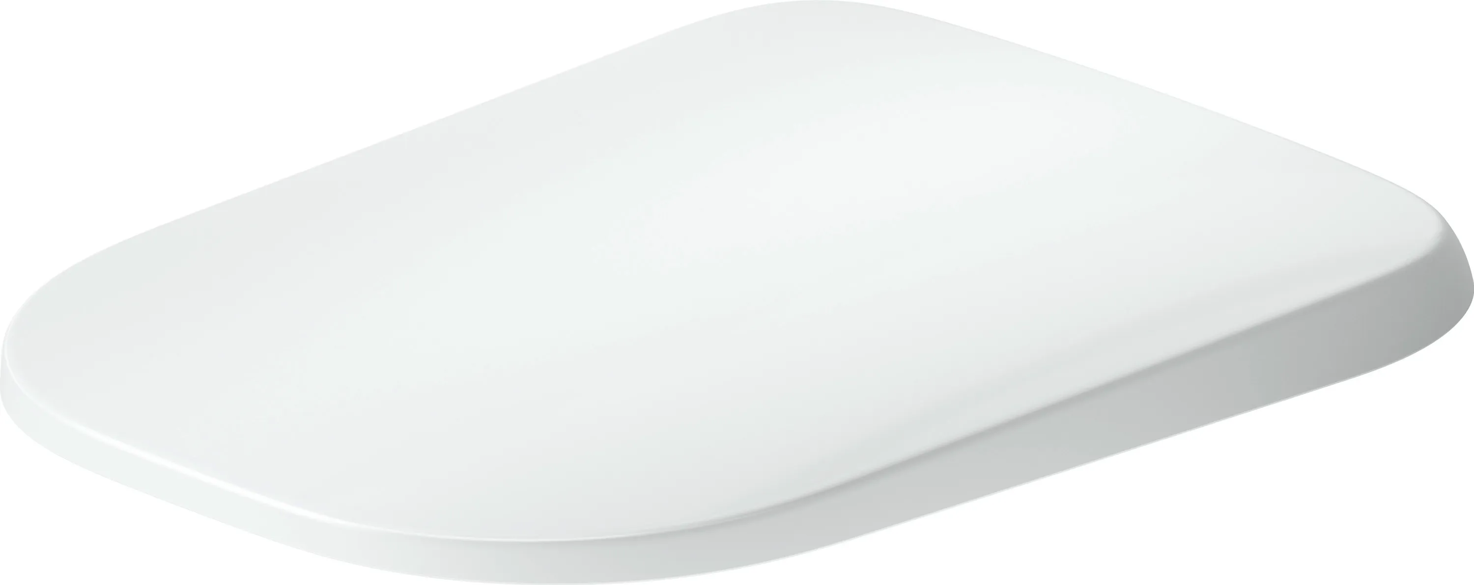 Duravit Univ. WC-Sitz Eckig Tief 448mm Ülap., Weiß