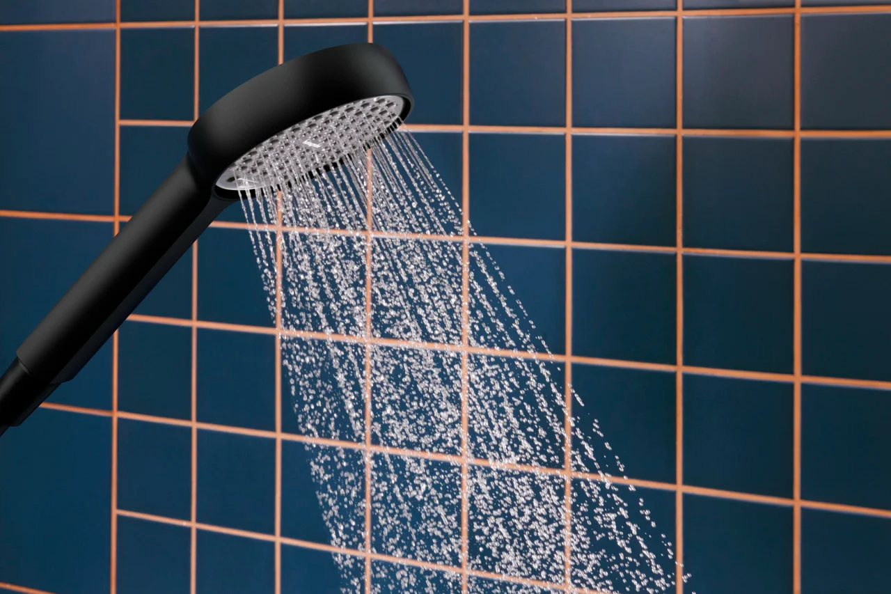 Hansgrohe Activera Select S Handbrause, 95 mm Brausekopfgröße, mattschwarz, Rain & ImpactRain Strahlarten, EcoSmart+ Technologie Hansgrohe Activera Select S Handbrause, 95 mm Brausekopfgröße, mattschwarz, Rain & ImpactRain Strahlarten, EcoSmart+ Technologie