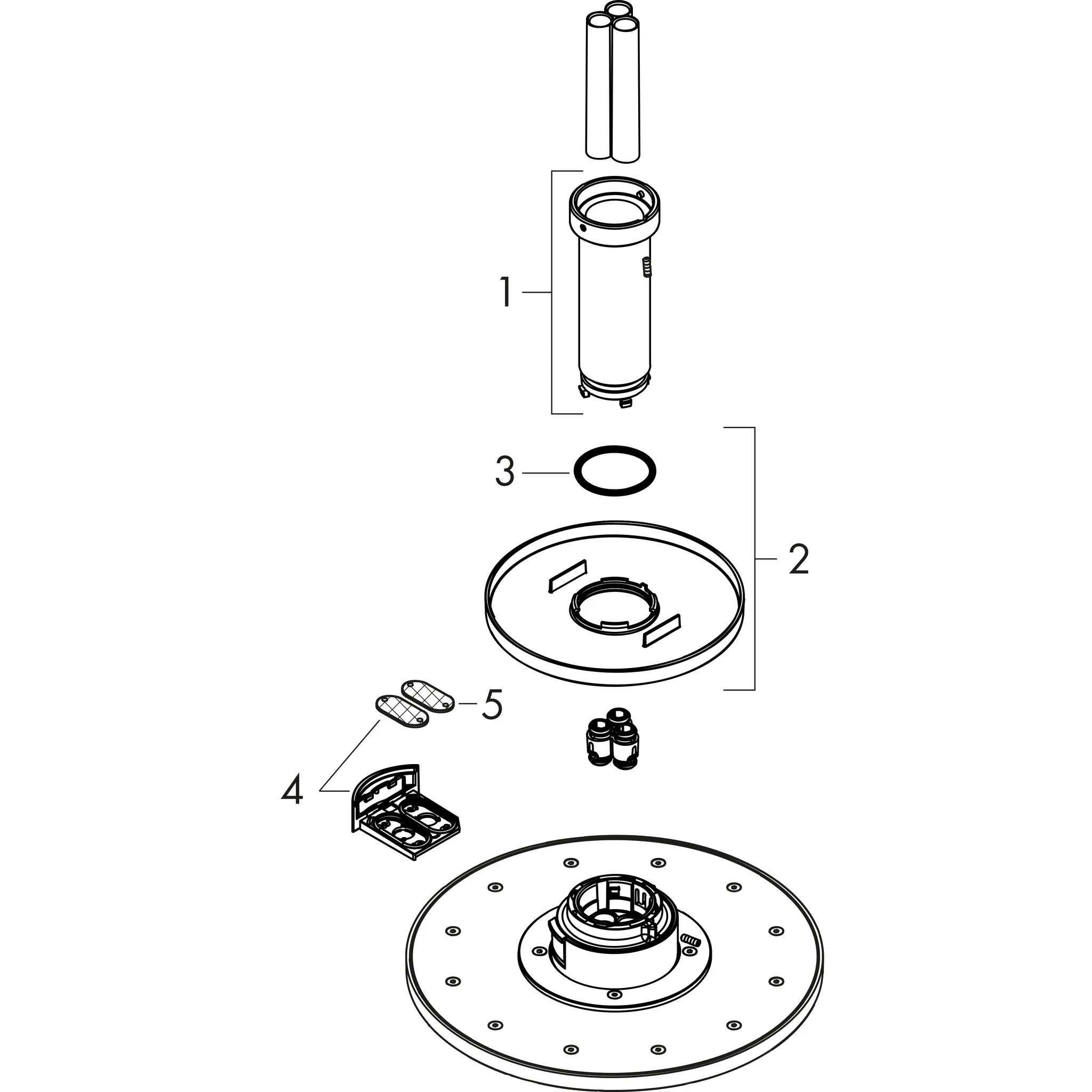 Kopfbrause 300 1jet Axor Deckenmontage chrom Kopfbrause 300 1jet Axor Deckenmontage chrom