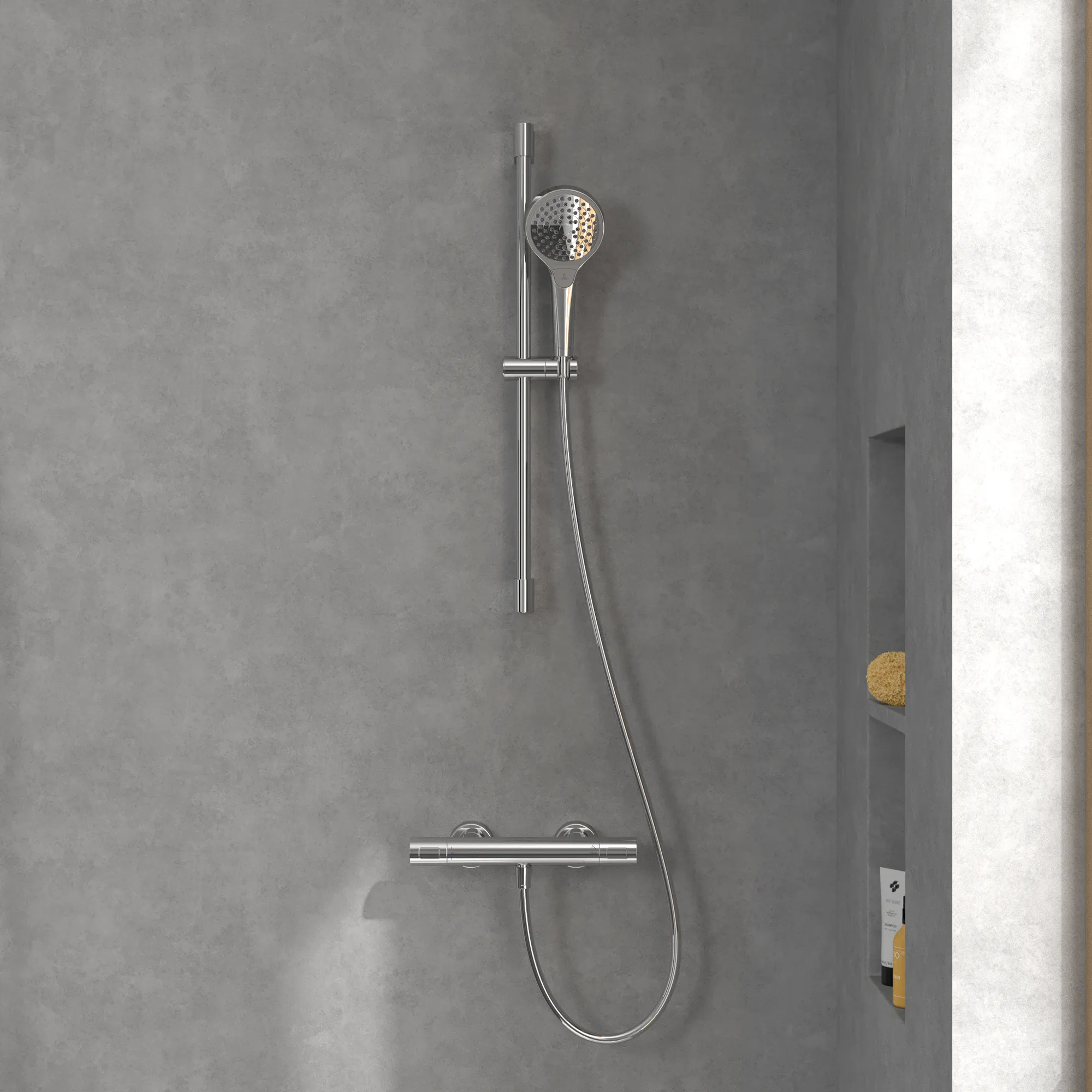 Einhand-Duscharmatur TVS00001700061 10,4 cm in Chrom Einhand-Duscharmatur TVS00001700061 10,4 cm in Chrom
