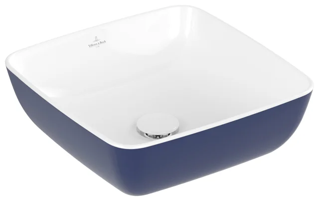 Villeroy & Boch Aufsatzwaschtisch aus TitanCeram „Artis“ 130 mm in Deep Ocean