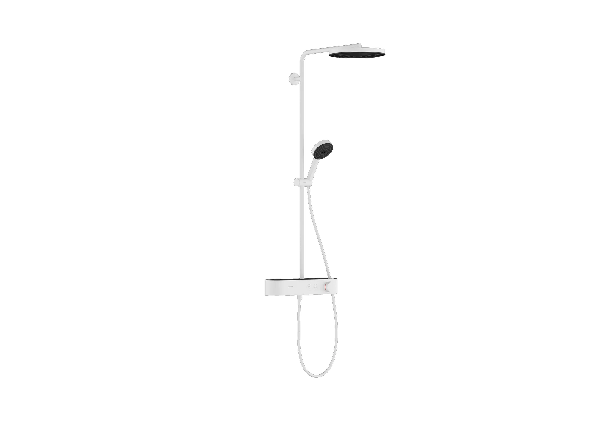 Showerpipe Pulsify 260 1jet EcoSmart mit Brausethermostat Aufputz chrom Showerpipe Pulsify 260 1jet EcoSmart mit Brausethermostat Aufputz chrom