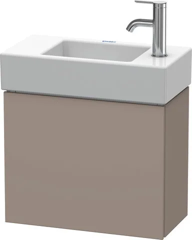 Duravit Waschtischunterschrank wandhängend „L-Cube“ 48 × 40 × 24 cm Basalt Matt