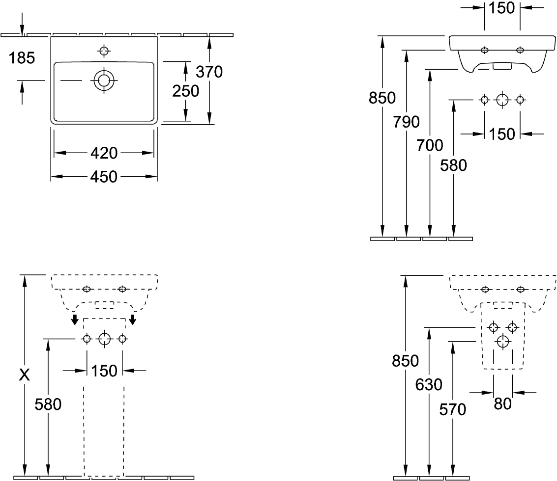 Halbsäule „Subway 2.0“ 19,4 × 30 × 24,5 cm Halbsäule „Subway 2.0“ 19,4 × 30 × 24,5 cm