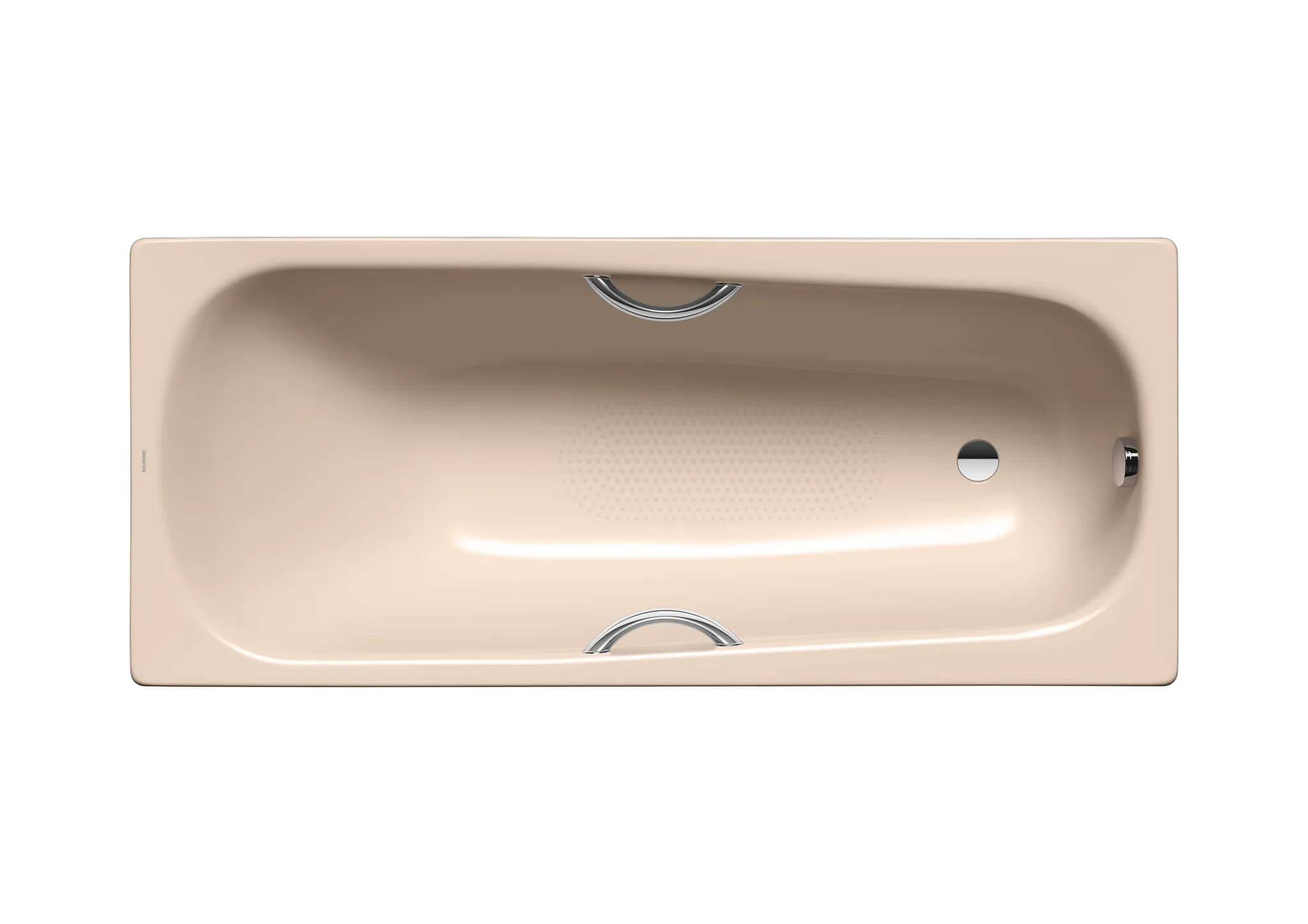 Kaldewei Badewanne „Saniform Plus“ Star rechteck 140 × 70 cm, mit Grifflochbohrungen in bahamabeige