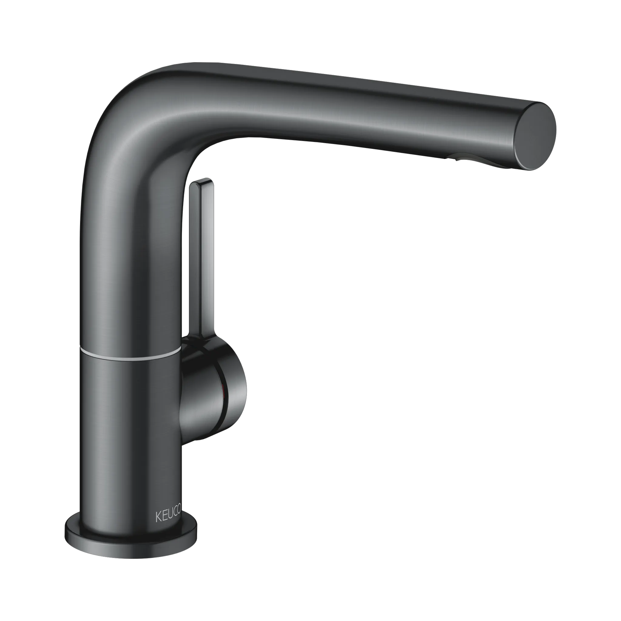 Edition 400 51505130100 Einhebel-Waschtischmischer 150 ohne Zugstangen-Ablaufgarnitur schwenkbar Schwarzchrom gebürstet Edition 400 51505130100 Einhebel-Waschtischmischer 150 ohne Zugstangen-Ablaufgarnitur schwenkbar Schwarzchrom gebürstet