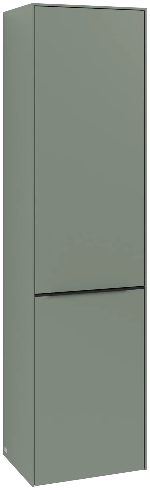 Villeroy & Boch Hochschrank mit Wäschekorb-Klappe „Subway 3.0“ 45 × 171 × 36,2 × 36,2 cm 1 Tür, 1 Wäscheklappe, 1 × fixer Fachboden, Anschlag: links, 2 × Glasfachboden, 1 Tür, Anschlag links