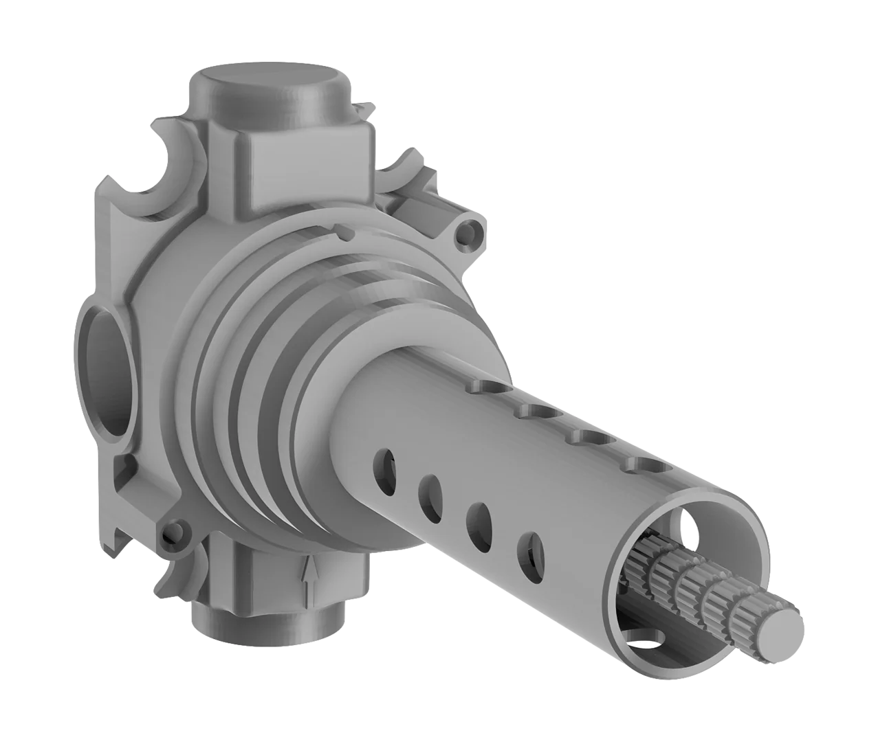 Hansa Verdeckter Umsteller 0295 G1⁄2, DN15