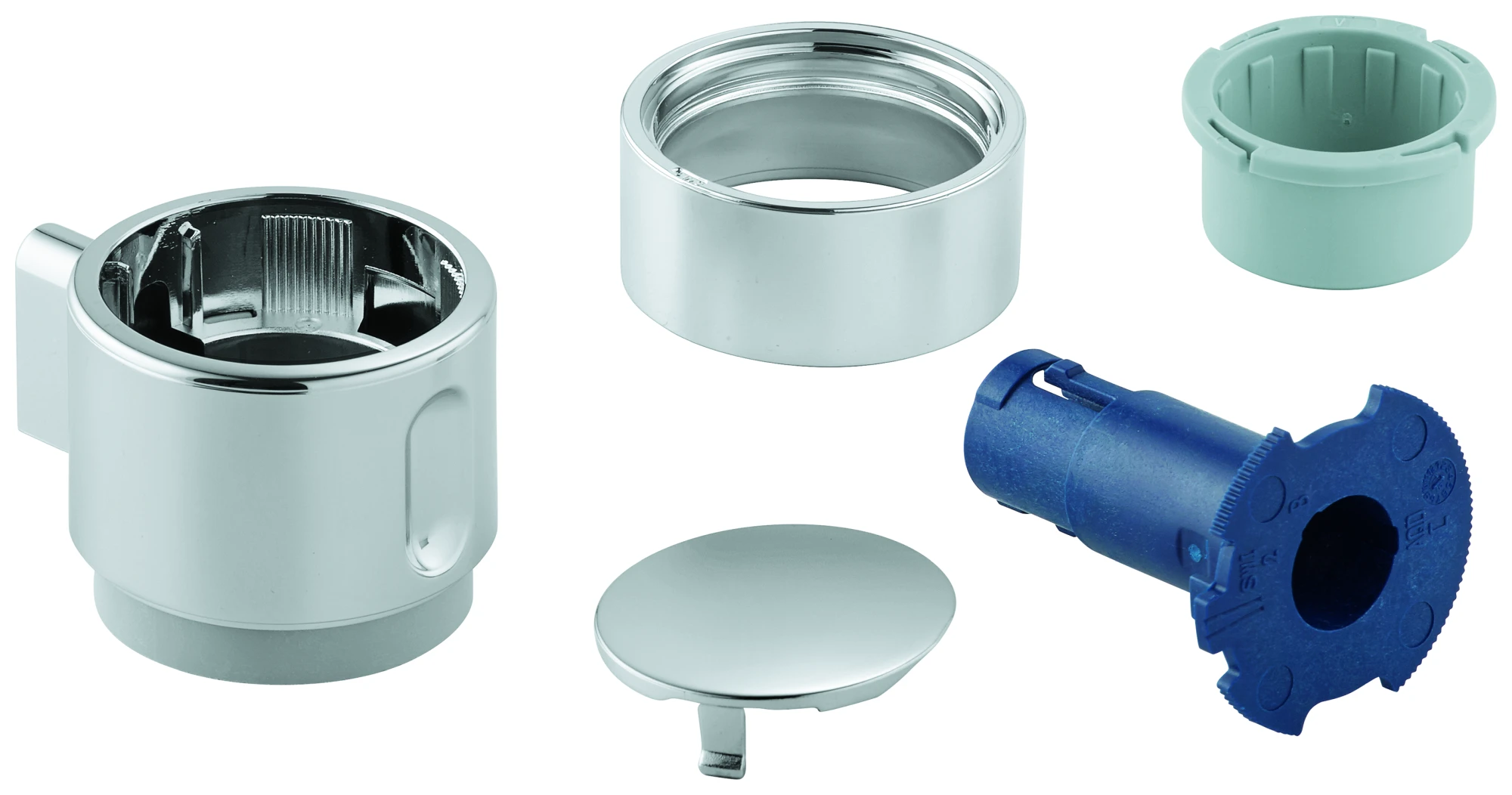 Absperrgriff 49083, für Grohtherm Thermostat-Fertigmontageset, chrom