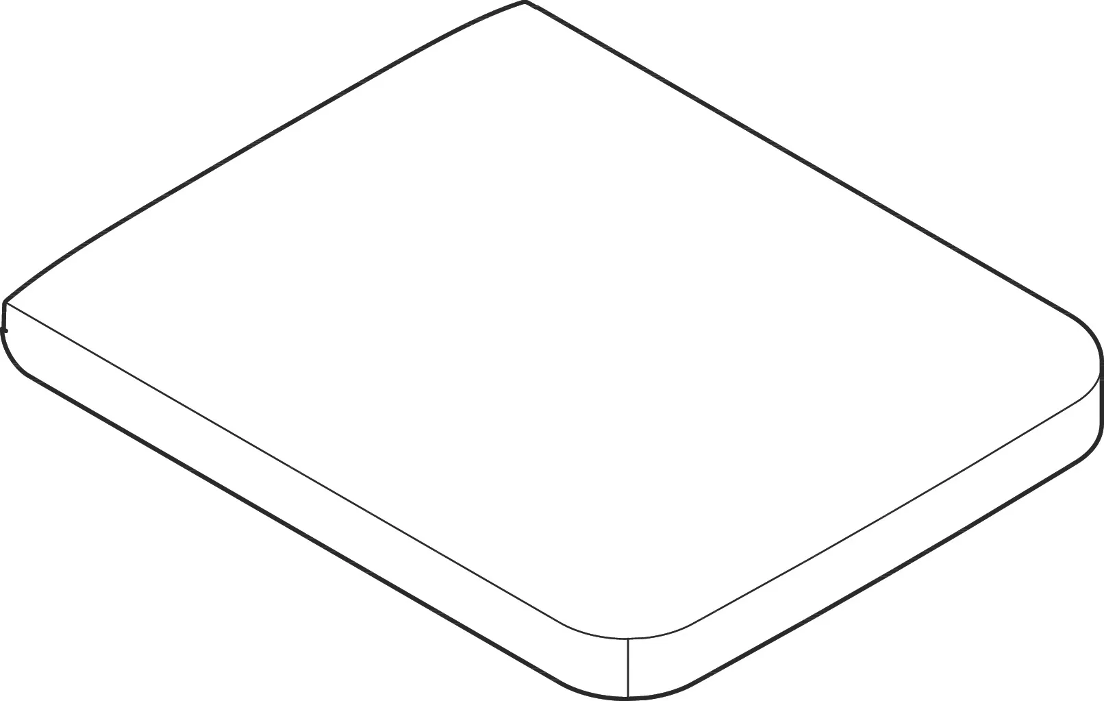 Hansgrohe EluPura Q WC-Sitz, Weiß