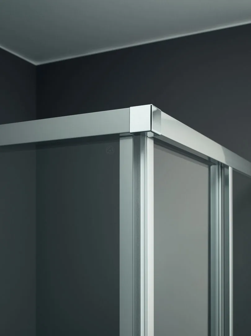 Kermi Duschtür Eckeinstieg 2-teilig (Gleittüren) Halbteil links „LIGA“ 185 cm Glas Klar, Profile Silber Hochglanz, Schiebetür zweiteilig Kermi Duschtür Eckeinstieg 2-teilig (Gleittüren) Halbteil links „LIGA“ 185 cm Glas Klar, Profile Silber Hochglanz, Schiebetür zweiteilig