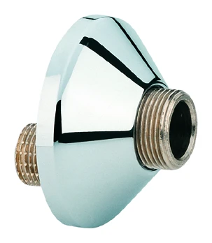 S-Anschluss 12001, 1/2'' x 3/4'', Verstellbarkeit 7,5 mm, 2 Stück, chrom