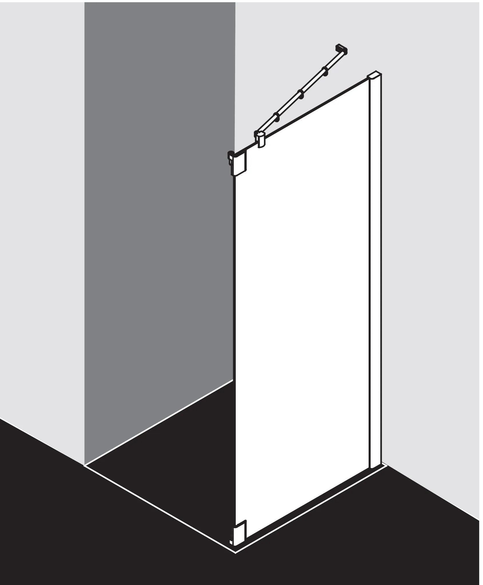 Kermi Seitenwand Seitenwand rechts für Ecke „PASA XP“ Glas Klar, Profile Silber Hochglanz, BV: 870 - 900 mm GAK: 855 - 885 mm WE: 880 - 910 mm H: 2000 mm Kermi Seitenwand Seitenwand rechts für Ecke „PASA XP“ Glas Klar, Profile Silber Hochglanz, BV: 870 - 900 mm GAK: 855 - 885 mm WE: 880 - 910 mm H: 2000 mm