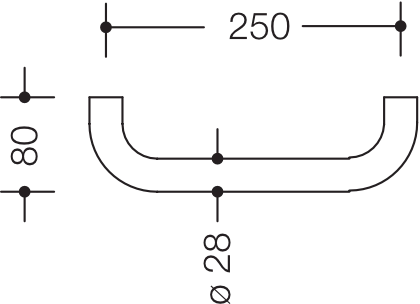 HEWI Badewannengriff „Serie 477“ in Senfgelb