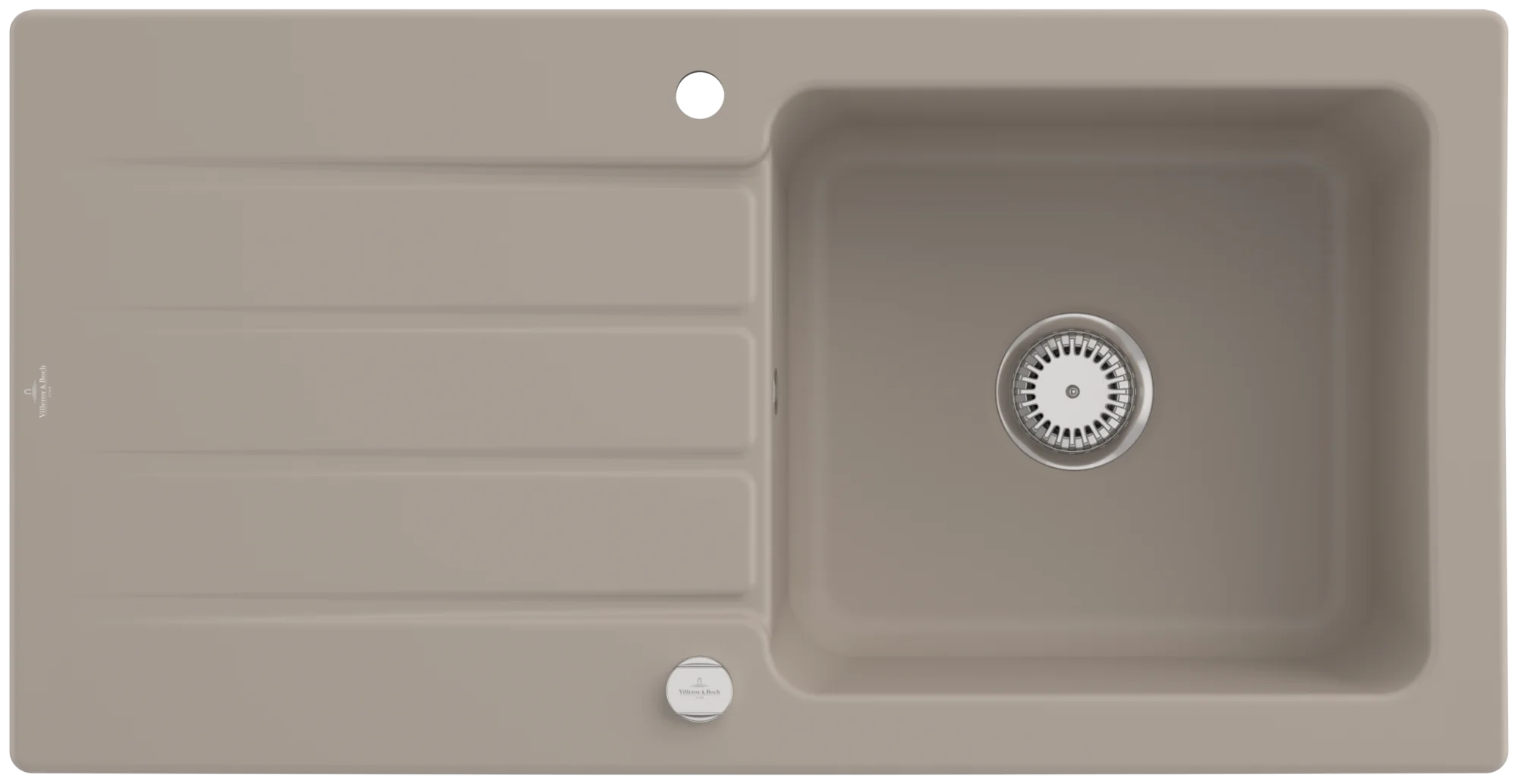 Villeroy & Boch Architectura 60 Einbauspüle, 1000 x 510 mm, Keramik, Almond CeramicPlus