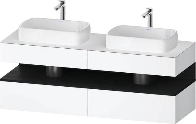 Duravit Waschtischunterschrank wandhängend „Qatego“ 160 × 60 × 55 cm