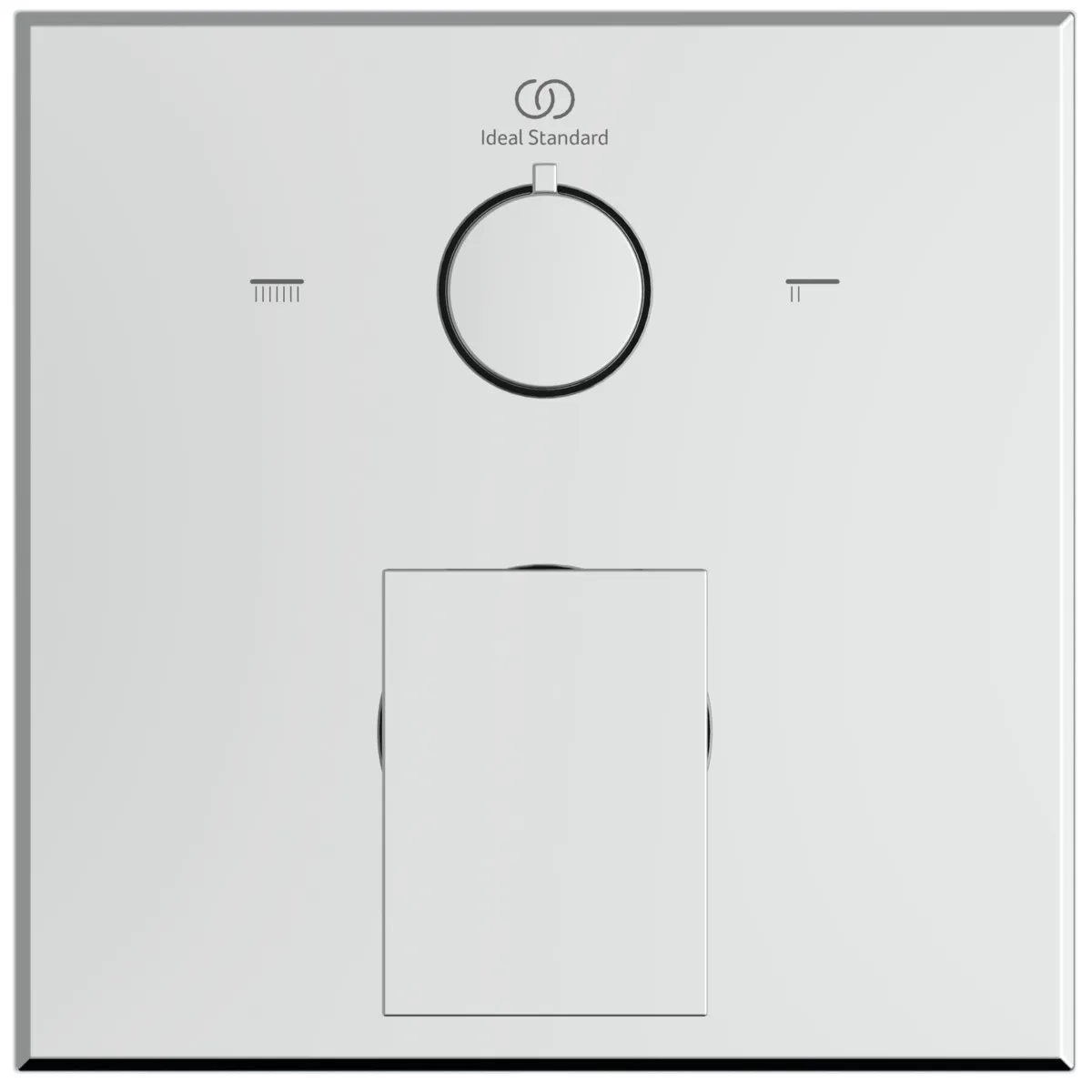 Ideal Standard Unterputz-Badearmatur Extra Chrom - Hochwertige Badarmatur für Wandmontage im Unterputzbereich Ideal Standard Unterputz-Badearmatur Extra Chrom - Hochwertige Badarmatur für Wandmontage im Unterputzbereich