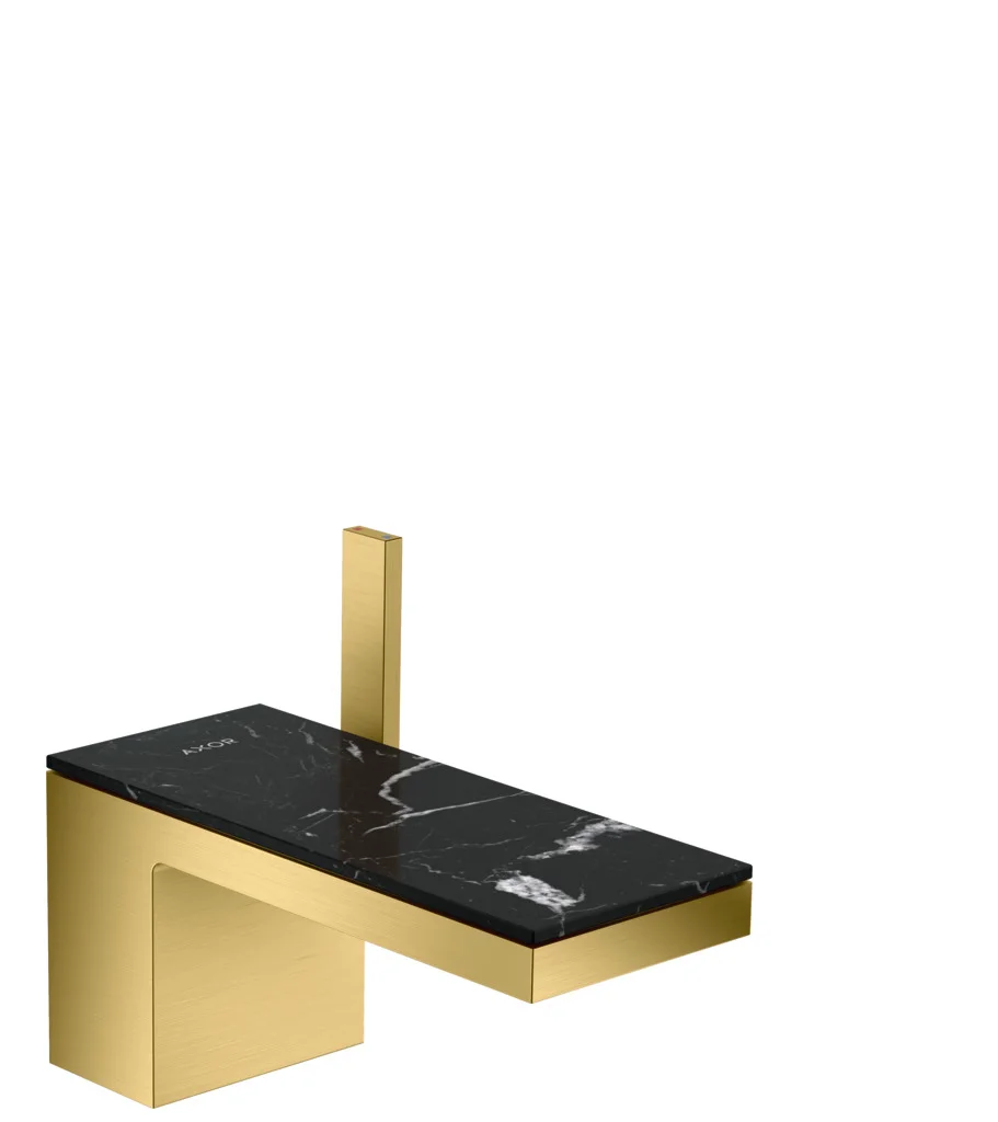 Hansgrohe AXOR MyEdition Platte 200 mm Marmor Nero Marquina abnehmbar