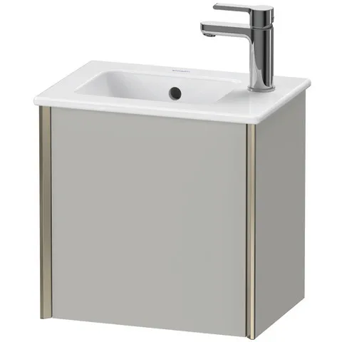 Duravit Waschtischunterschrank wandhängend „XViu“ 41 × 40 × 29 cm in Betongrau Matt